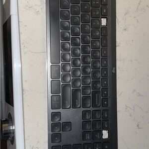 Logitech Dark Gray Wireless Keyboard